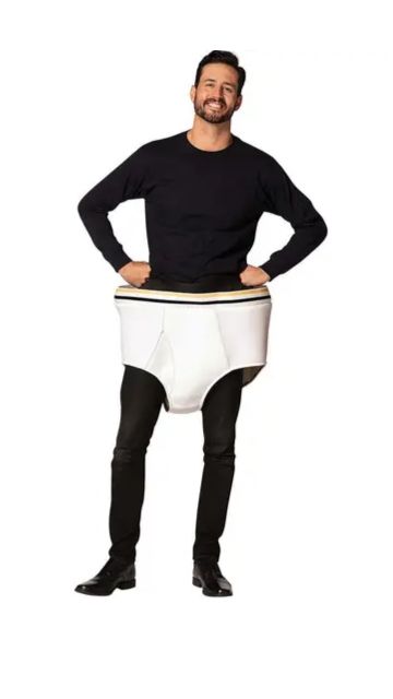Tighty Whities Underwear Adult Costume