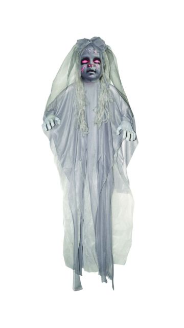 Light-Up Hanging Girl Decor