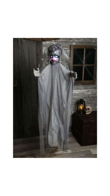 Light-Up Hanging Girl Decor