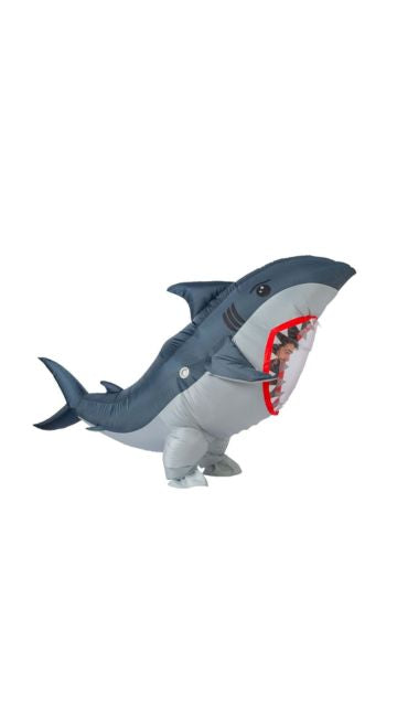 Adult Unisex Shark Full Body Inflatable Costume-One Size