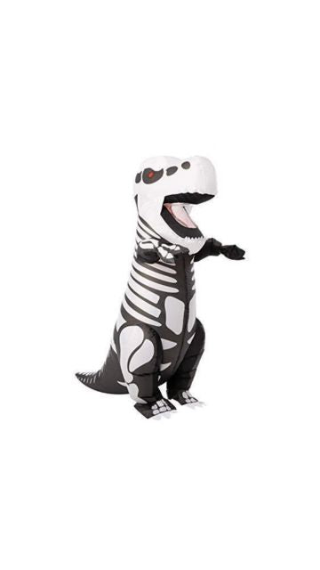 Inflatable Skeleton T-Rex Costume