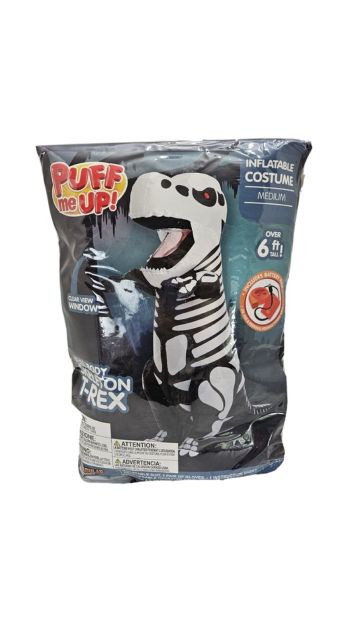 Inflatable Skeleton T-Rex Costume