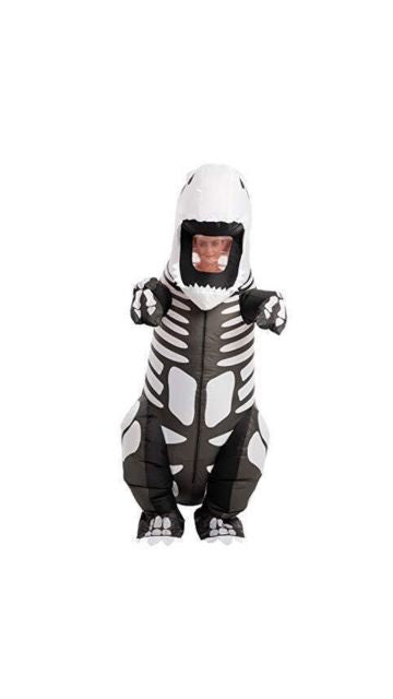 Inflatable Skeleton T-Rex Costume