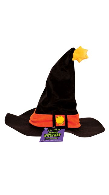 Animated Witch Hat - Motion & Sound!