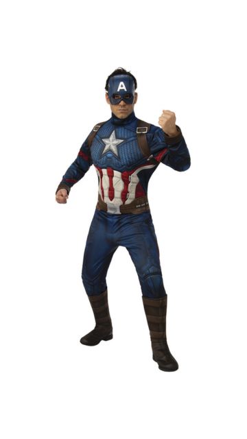 Avengers Endgame Captain America Men's Costume