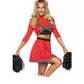 Varsity Babe Cheerleader Costume, 3Pc Plus Size Option Available