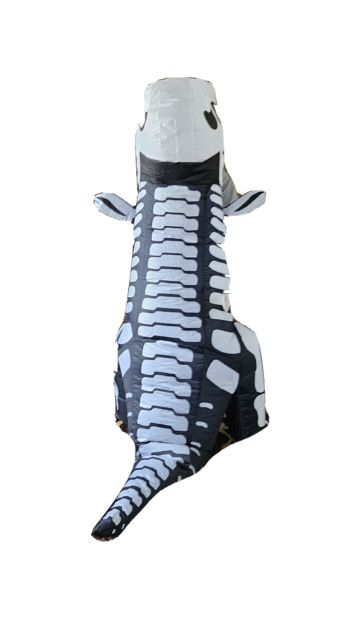 Inflatable Skeleton T-Rex Costume