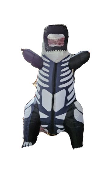 Inflatable Skeleton T-Rex Costume