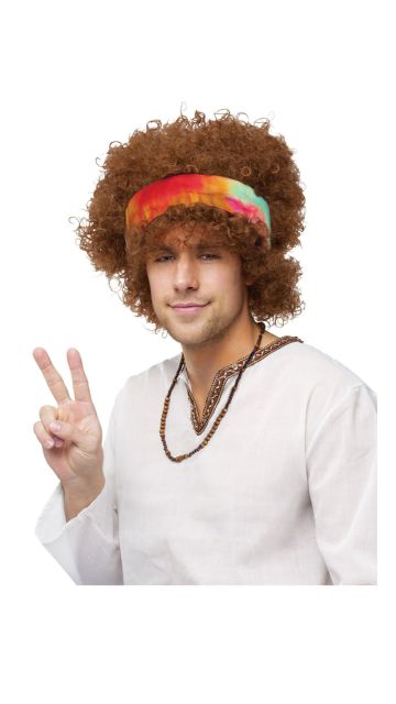 Hippie Fro WIg - Adult