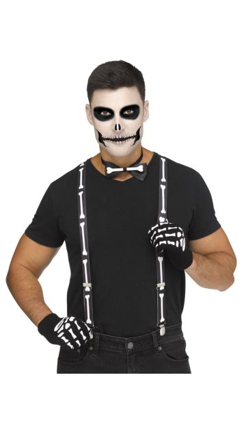 INSTANT SUSPENDER SPOOKY/SKELETON