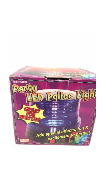 LED Police Light-Blue (4.75")