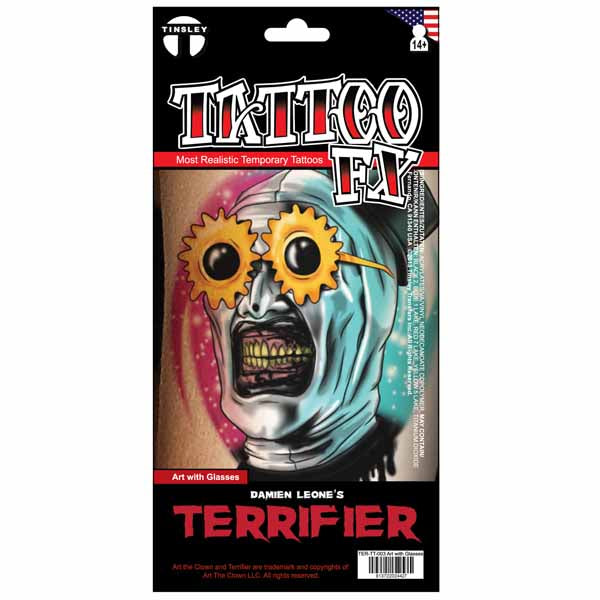 Art the Clown Tattoo FX Glasses