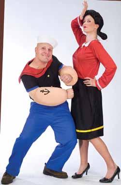 Popeye Adult Costume