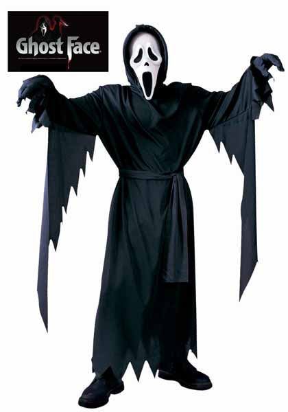 Ghost Face Scream Costume
