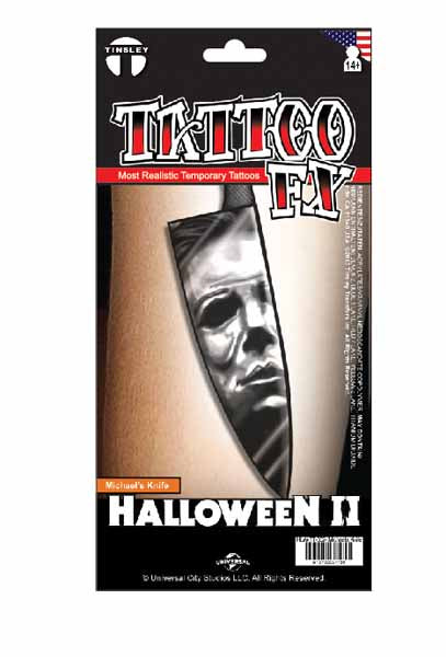 Michael Myers Knife Tattoo