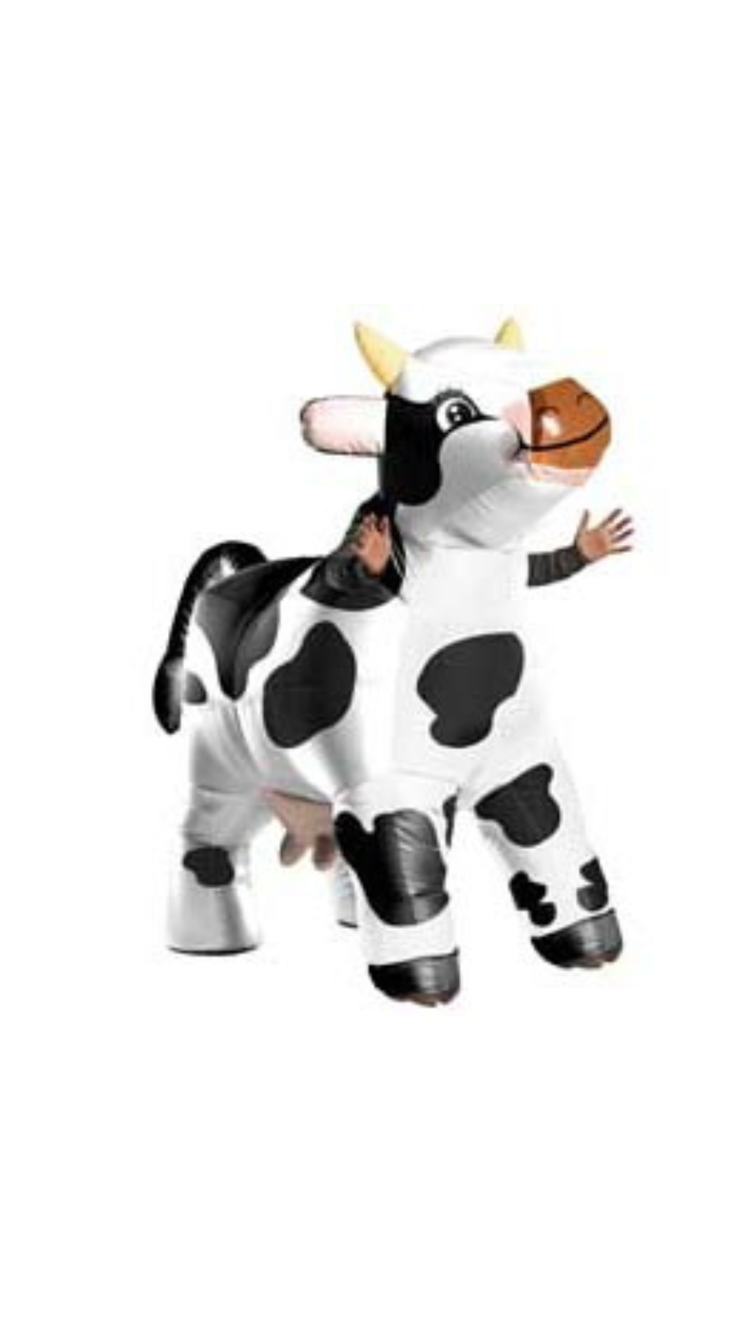Funflatable Adult Moo Moo the Cow Costume