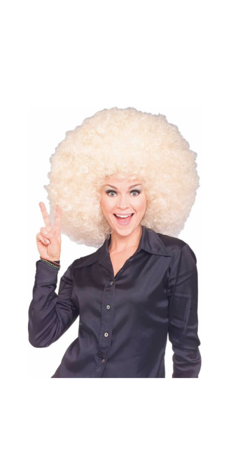 Blonde Super Afro Wig