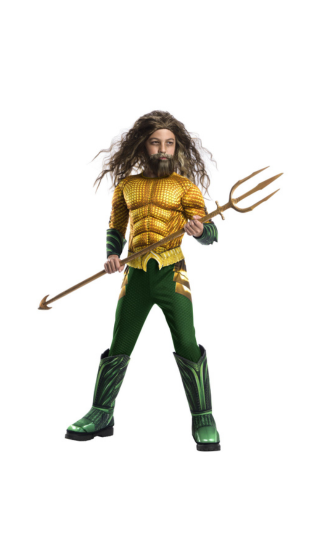 AQUAMAN BOYS DELUXE COSTUME