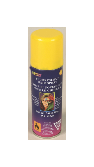 BRIGHT COLR HAIRSPRAY YELLOW