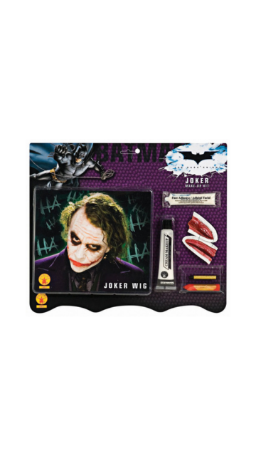 Joker Wig and Makeup Kit