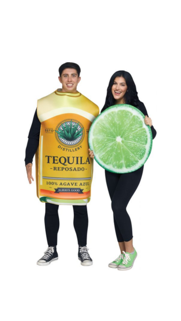 Tequila & Lime - 2 Costumes in 1 Bag! - Adult