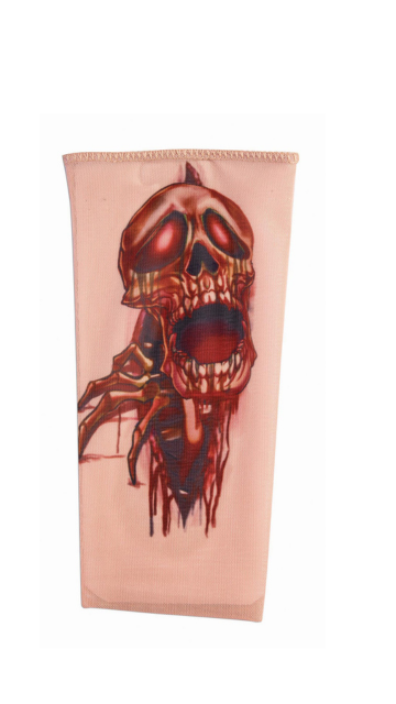 Skull Tattoo Scar Sleeve