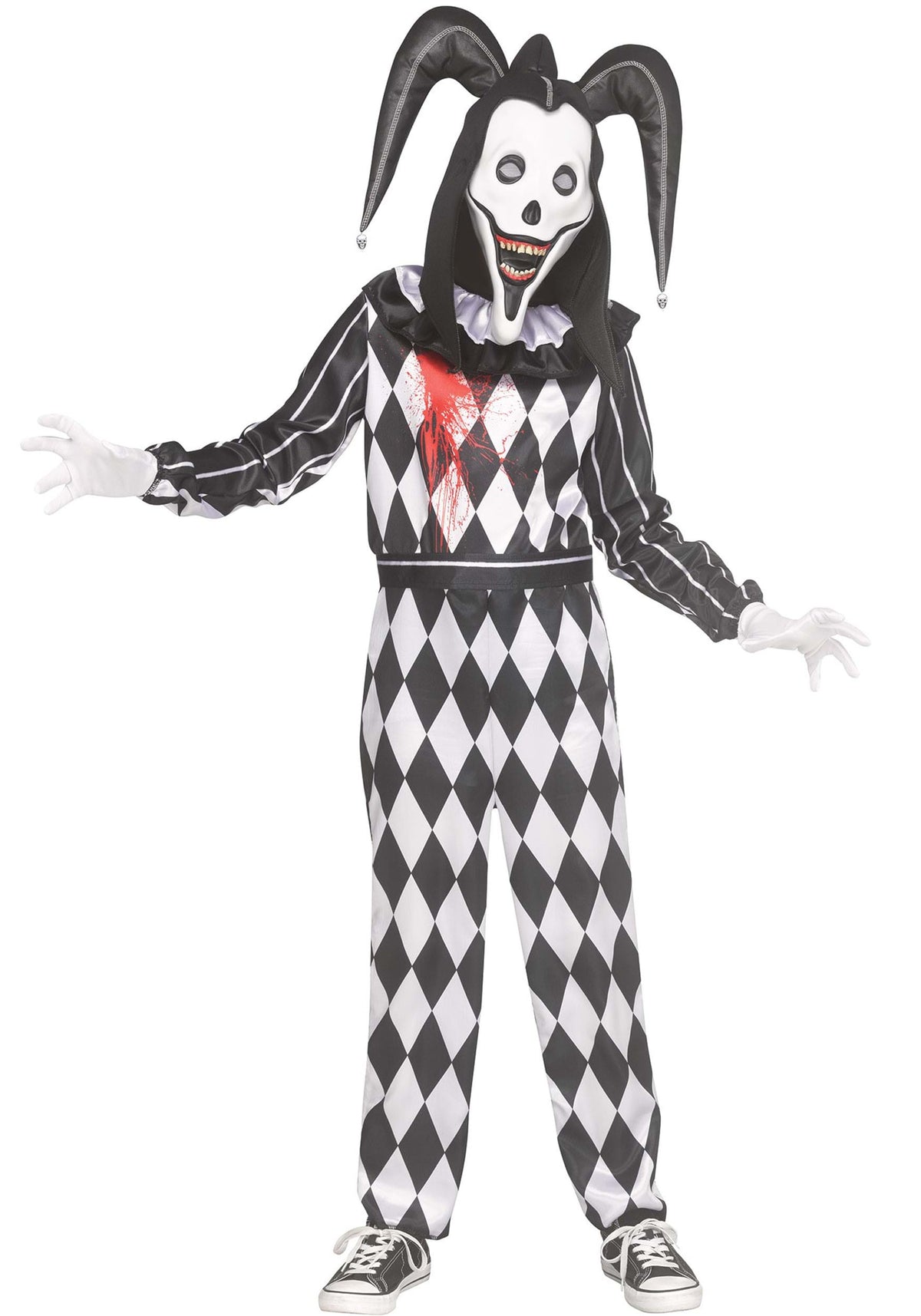 The Smiler Jester Child Costume
