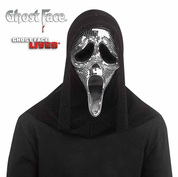 Ghost Face Mirror Mask