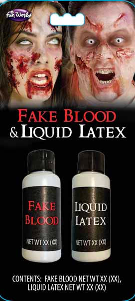 Fake Blood and Liquid Latex