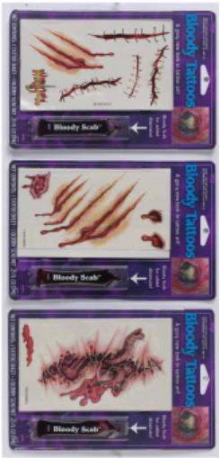 Bloody Tattoo Set