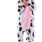 Cow Animal Onesie Pajama Costume - Adult - SoulofHalloween