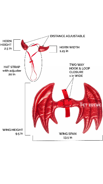 Devil Dog Costume Set - SoulofHalloween