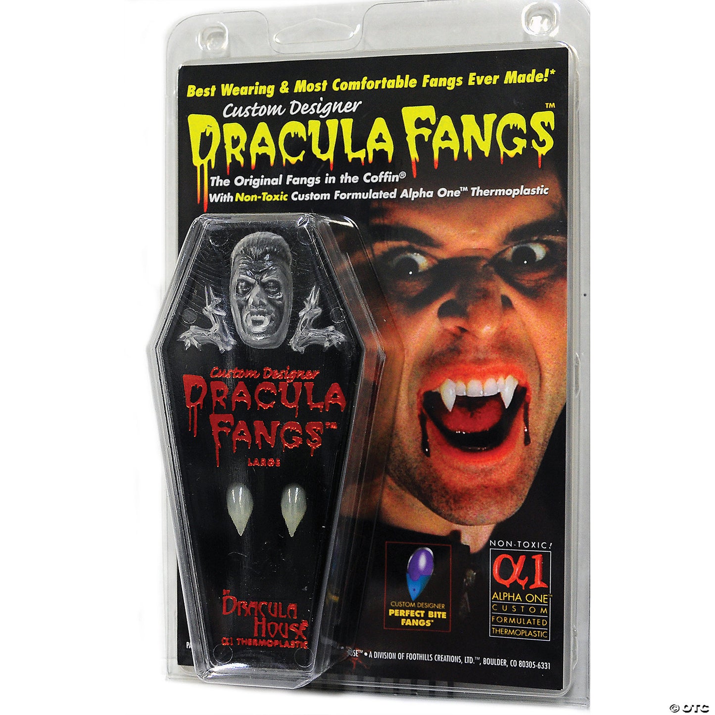 DRACULA FANGS CLAMSHELL MD