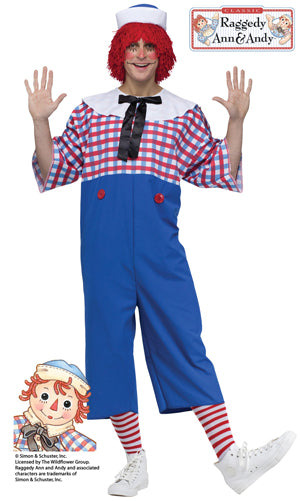 Raggedy Andy Adult Costume