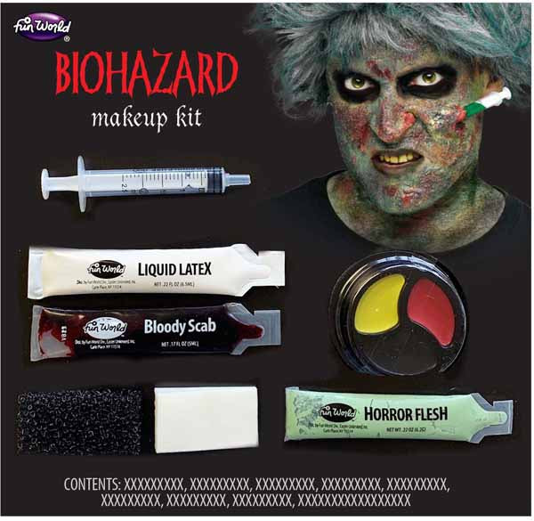 Biohazard Makeup Effects Kit