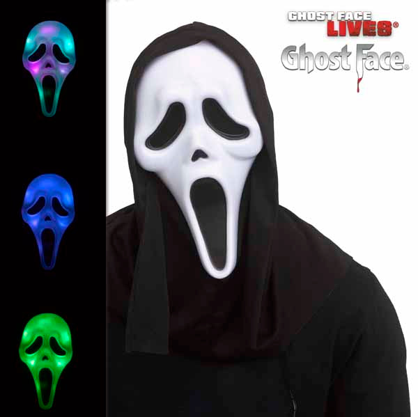 Ghost Face Color Changing Mask
