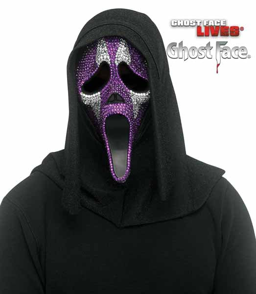 Ghost Face Jester Mask