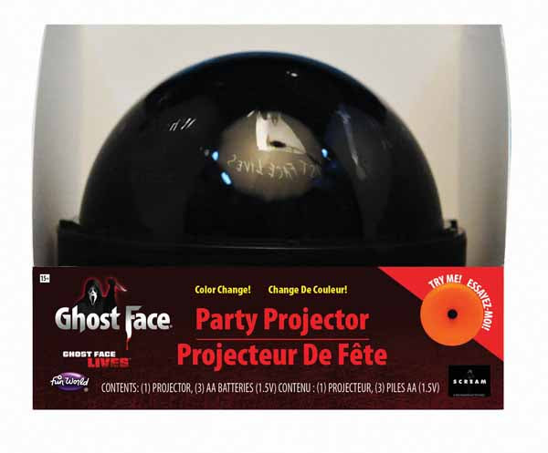 Ghost Face Halloween Scene Decor