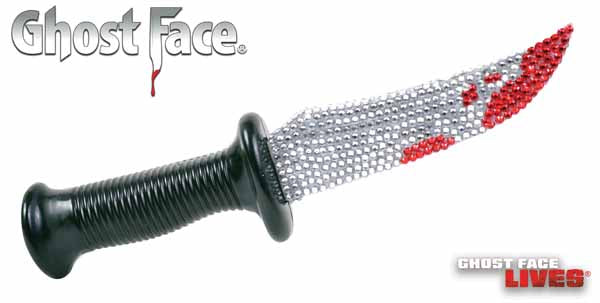 Bling Ghost Face Knife