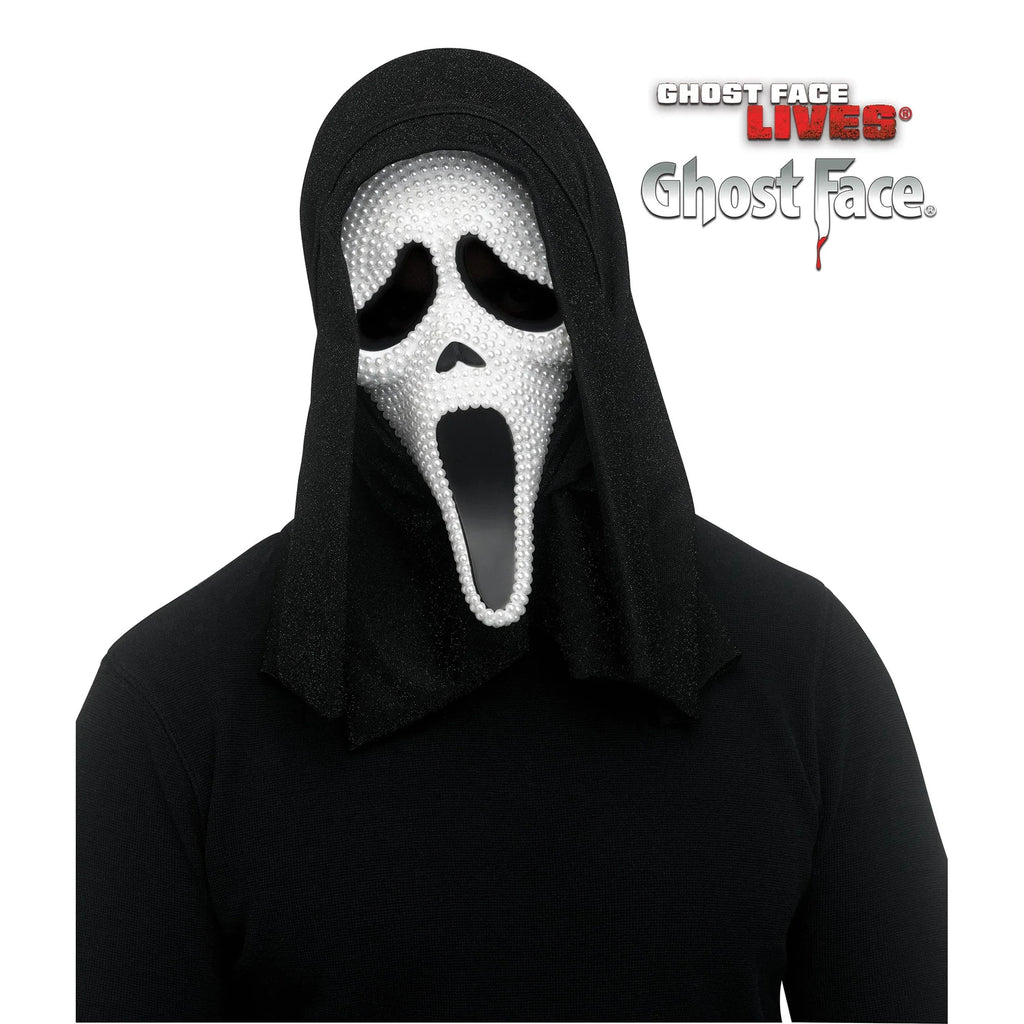 Ghost Face Pearl Mask