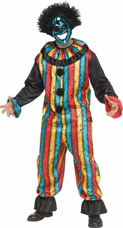 Chrome Clown Costume for Adults