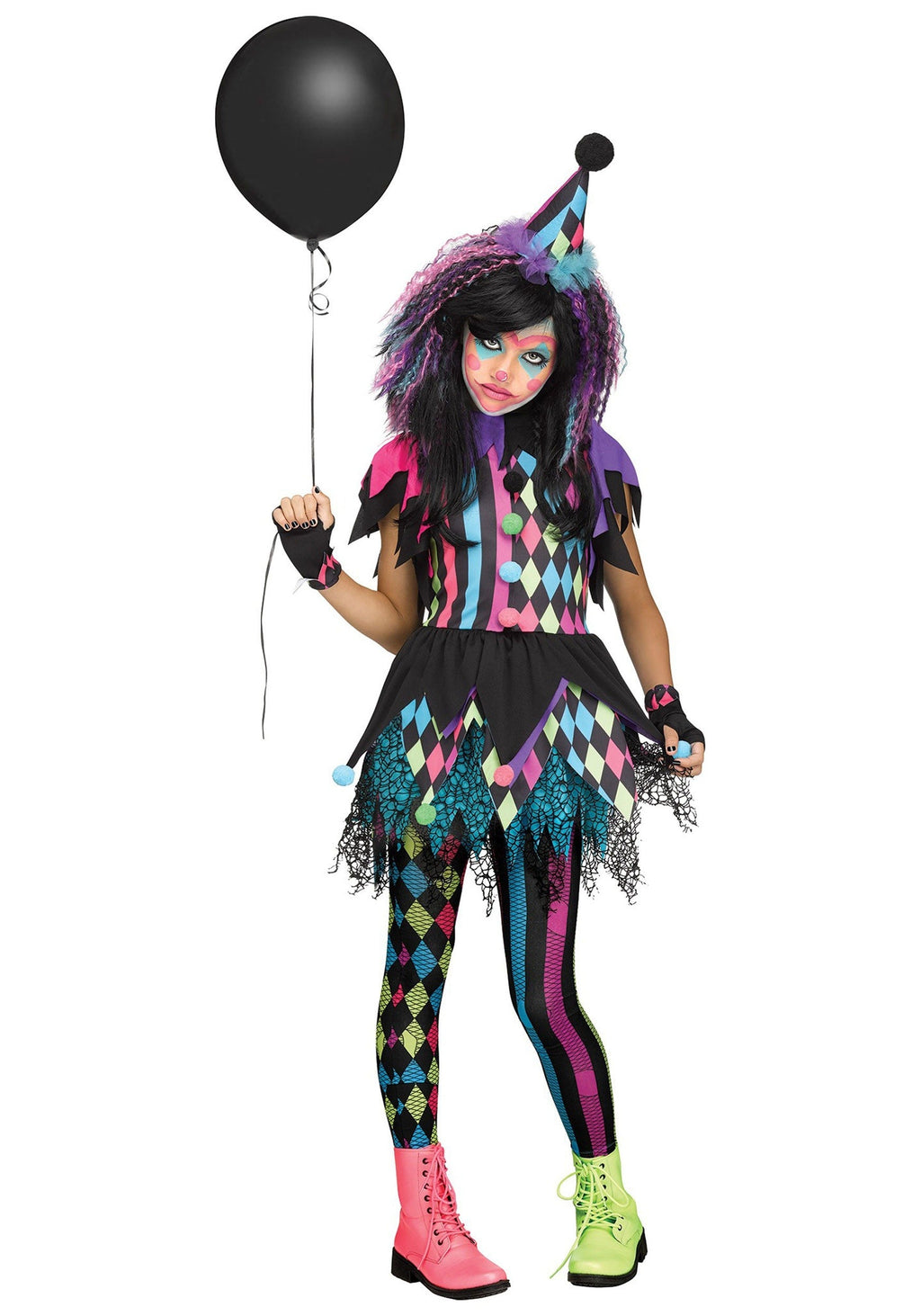 Twisted Circus Clown Costume