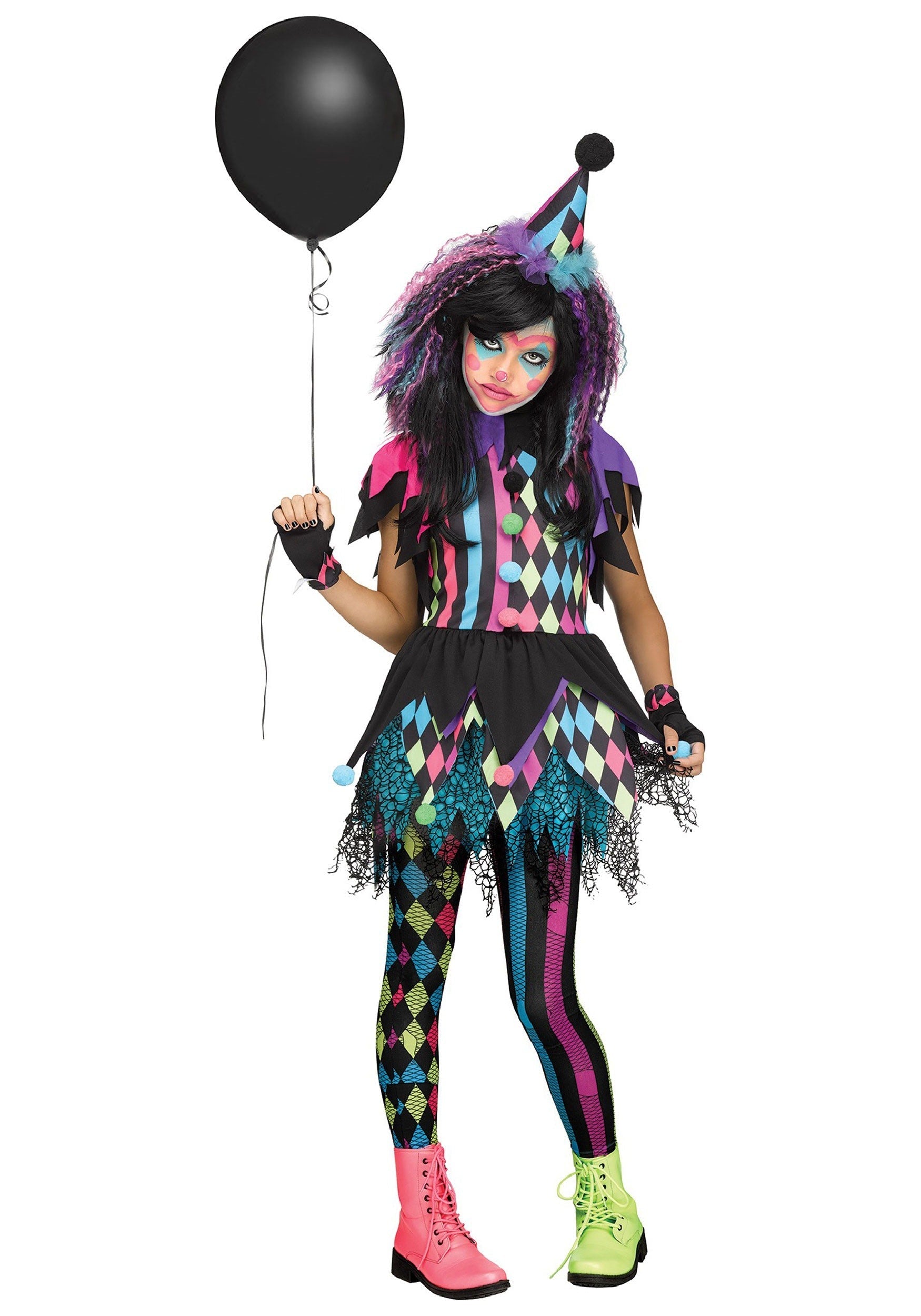 Twisted Circus Clown Costume