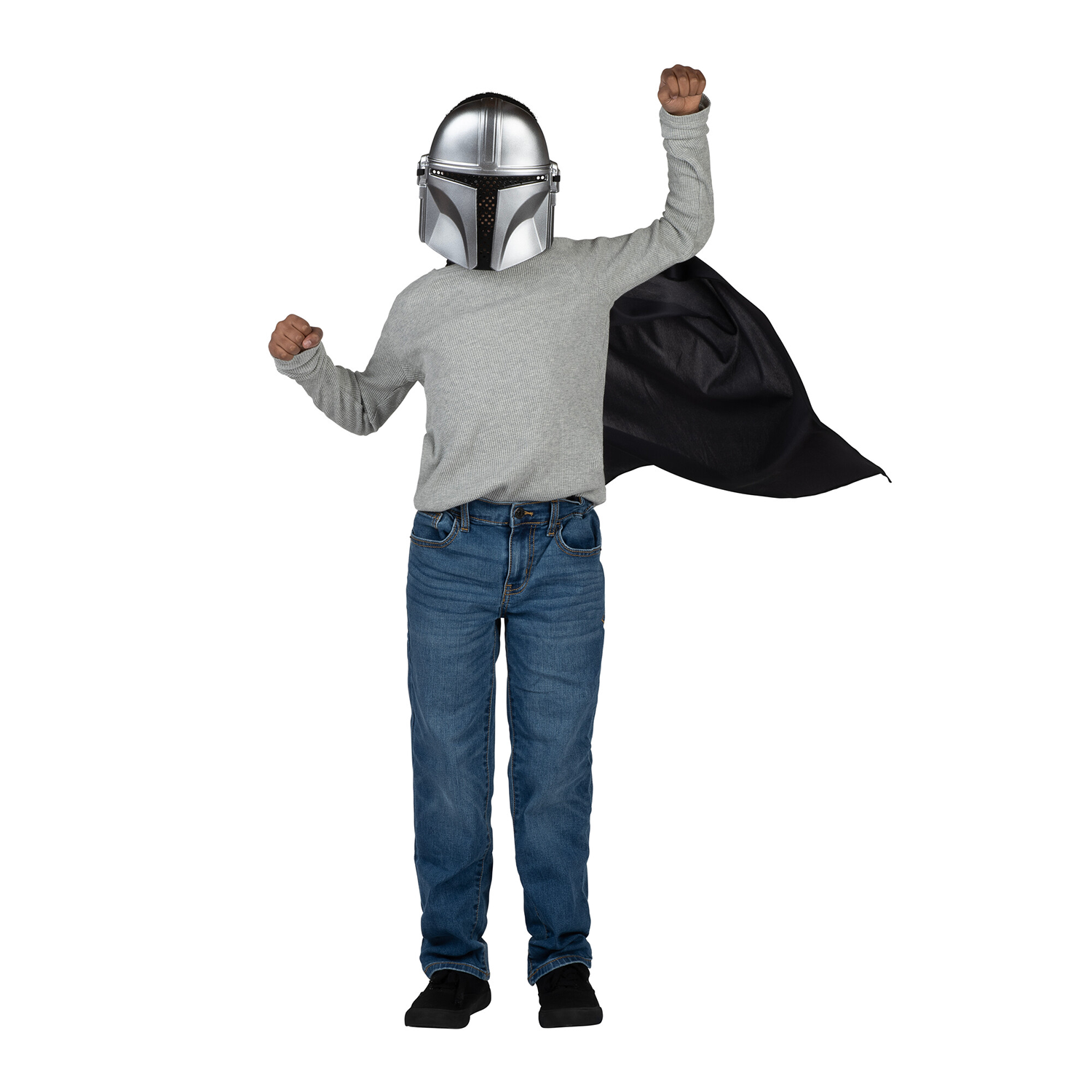 The Mandalorian Child Cape and Mask Set