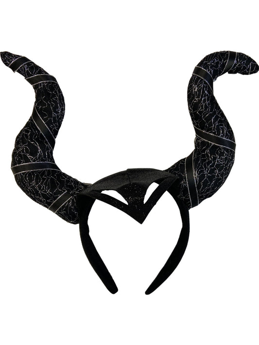 ADULT'S DARK EVIL ROYAL QUEEN HORNS