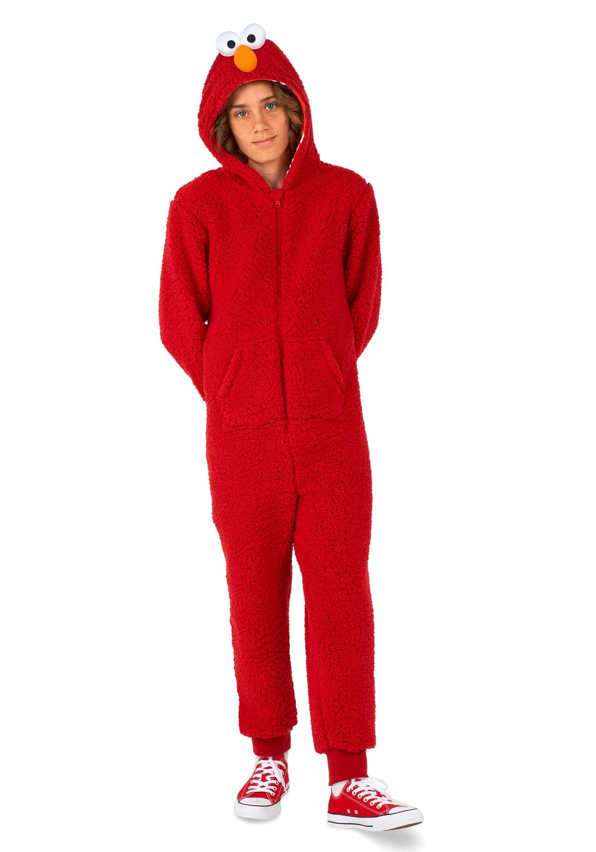 Opposuits Elmo Kids M 6-8Y Onesie
