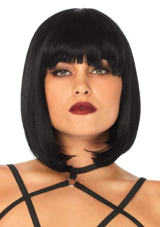 Short Natural Bob Wig BLACK