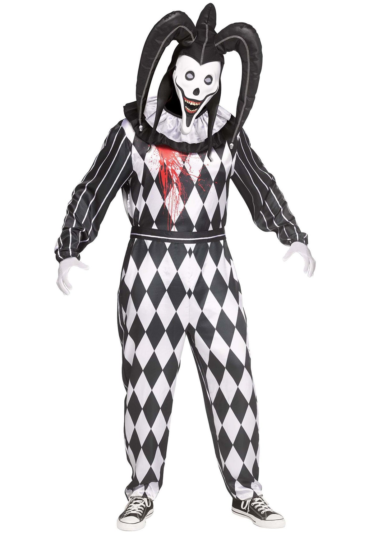 The Smiler Jester Adult Costume