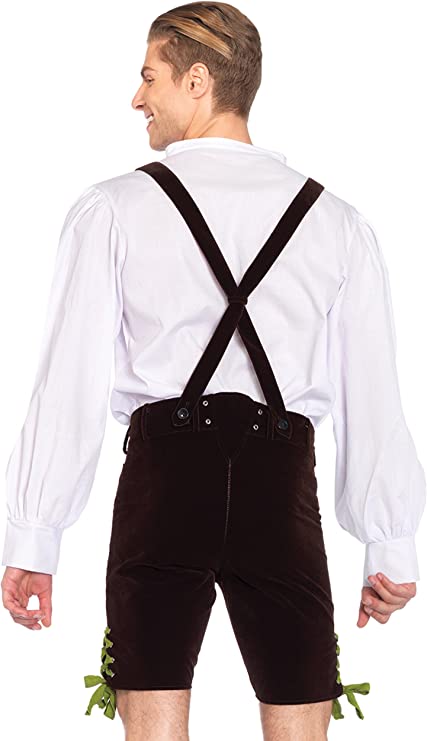 Oktoberfest Lederhosen Men's Costume - SoulofHalloween