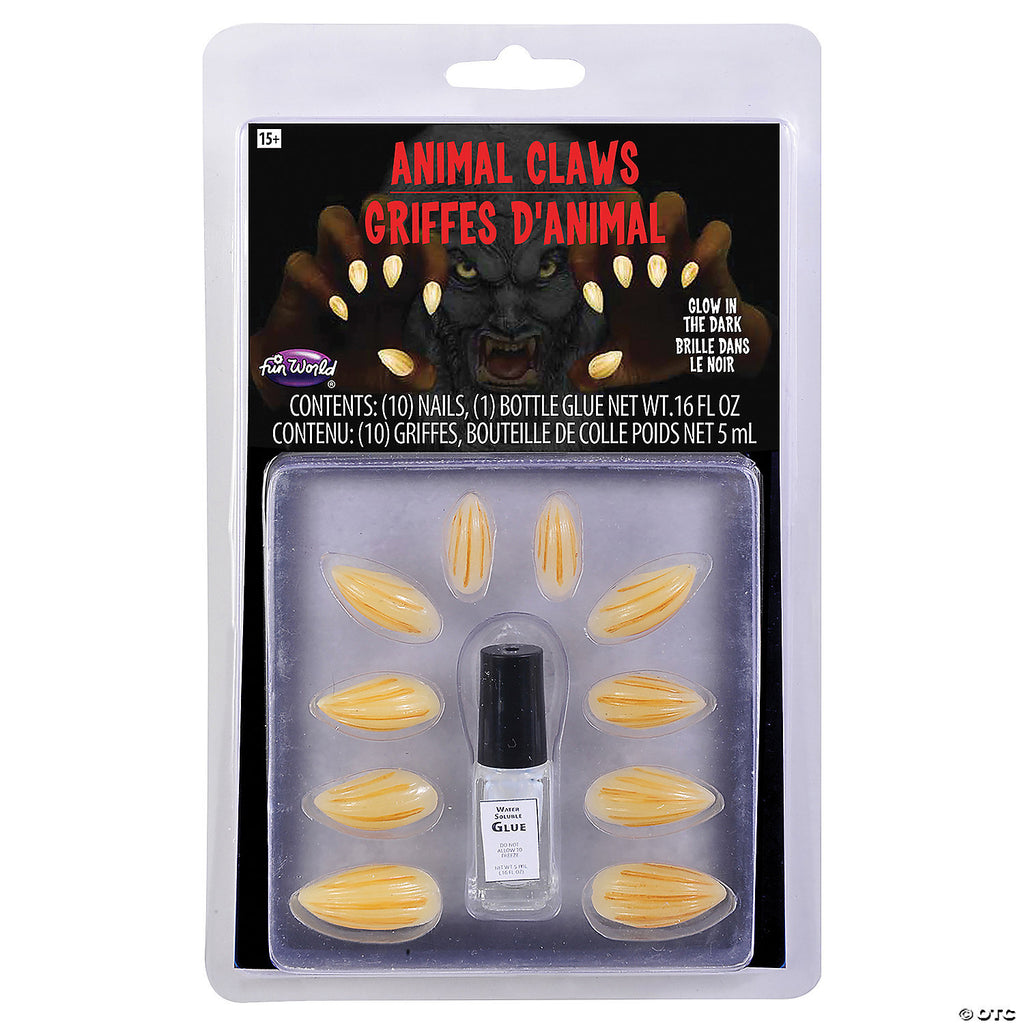 Glow-in-the-Dark Animal Claws